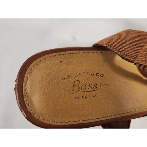 Bass & Co Womens Espadrille Sandal Wedge Platform Boho Western 10M - Picture 9 of 10